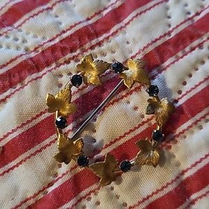 Vintage Kermentz circle pin